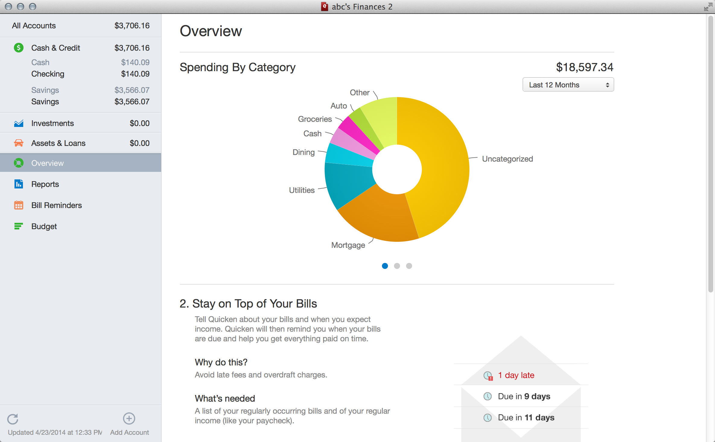 quicken for mac 2014 review